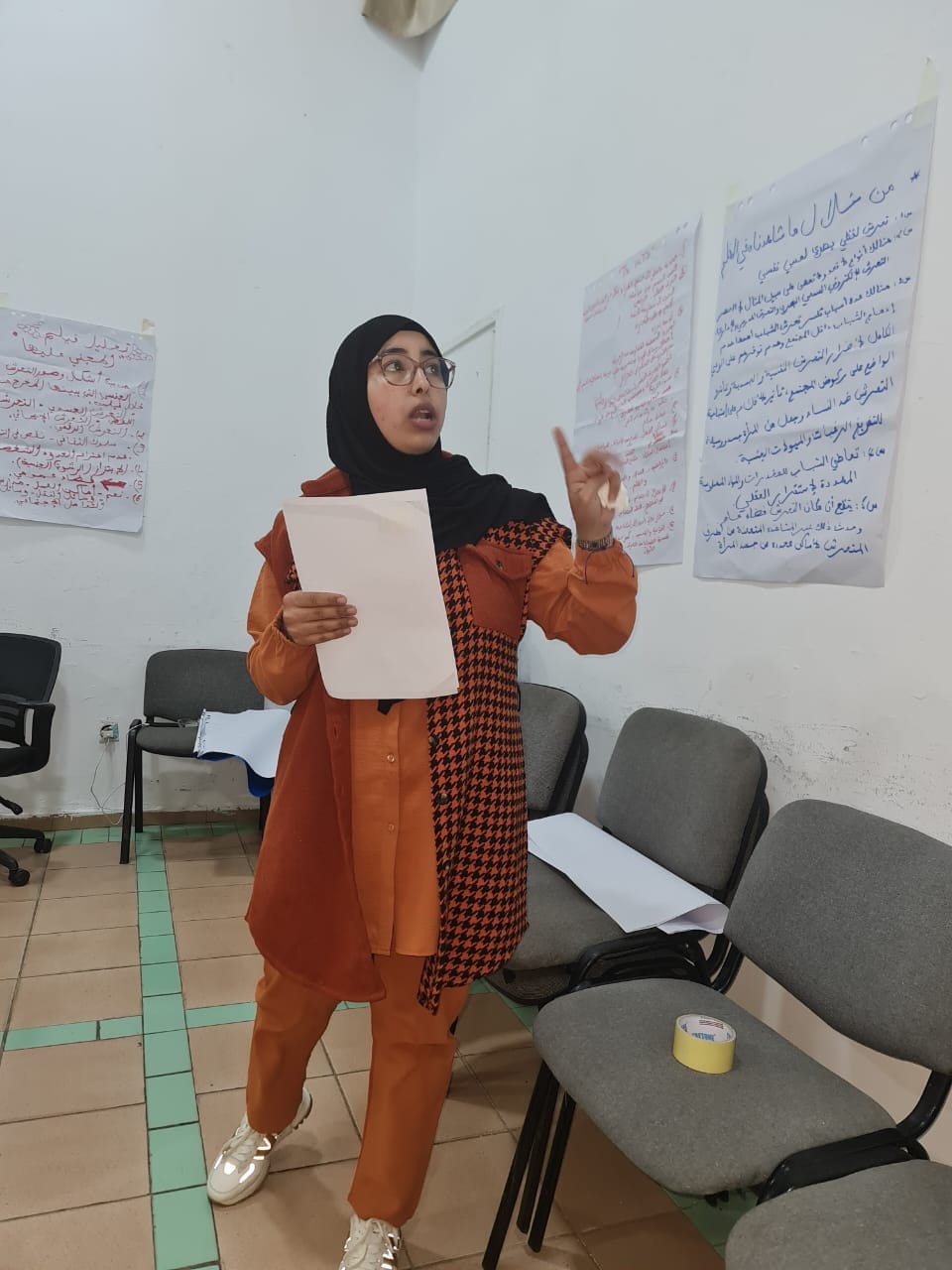 مقاربة النوع الاجتماعي والمساواة بين الجنسين: موضوع ورشات تحسيسية وتكوينية لفائدة شباب وشابات الشركاء المجاورين لحركة AJR الجهوية