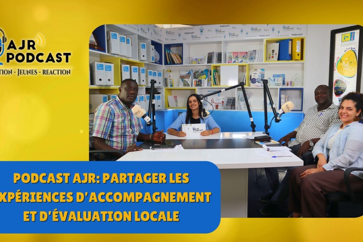 Podcast AJR: partager les expériences d’accompagnement et d’évaluation locale